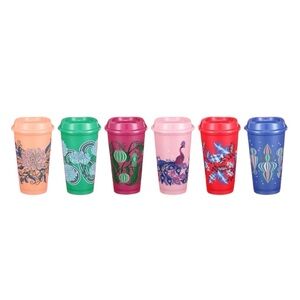 Starbucks reusable hot cups set of 6